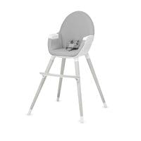 KinderKraft столче за хранене 2IN1 FINI сиво/сиви крака