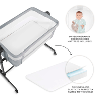 KinderKraft NESTEE UP 2 бебешка кошара GREY - 3 KinderKraft NESTEE UP 2 бебешка кошара GREY - 3