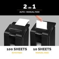 Шредер за унищожаване на документи Fellowes Automax 100M, Micro Cut, 23... - 4