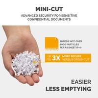 Шредер за унищожаване на документи Fellowes Automax 100M, Micro Cut, 23... - 6
