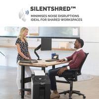 Шредер за унищожаване на документи Fellowes Automax 100M, Micro Cut, 23... - 7