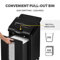 Шредер за унищожаване на документи Fellowes Automax 100M, Micro Cut, 23... - 9