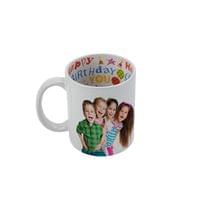 BESTSUB Чаша за сублимация Motto - Happy Birthday, 330 ml - 2