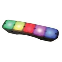 Nowa Szkola Панел от цветни кубчета, светещ, 30 х 6.5 х 4.5 cm - 2