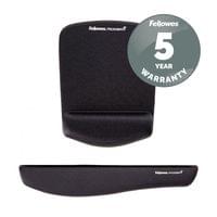 Пад за мишка Fellowes Plushtouch, ергономичен, черен - 5