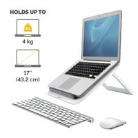 Стойка за лаптоп Fellowes I-Spire, охлаждаща, до 17&amp;#039;&amp;#039;, бяла - 3
