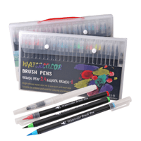 Foska Маркер-четка Brush, 24 цвята - 1