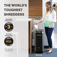 Шредер за унищожаване на документи Fellowes Powershred 125Ci, 100% Jam... - 8