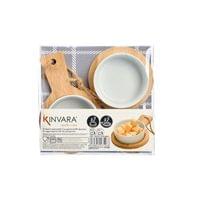 Комплект купа с поднос Kinvara, кръгла - 2