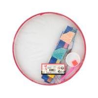 Moxy Платно за рисуване с мъниста Мандала, кръг, розово - 2