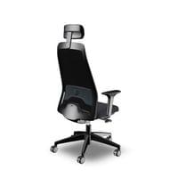 Ергономичен стол Interstuhl EV353, текстил, полиамидна основа, сив - 2