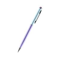 Химикалка Sazio Elegant, с камъче, 1.0 mm, асорти - 1