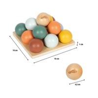 Small Foot Игра Монтесори, с топчета за сортиране - 5 Small Foot Игра Монтесори, с топчета за сортиране - 5