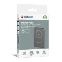 Външна батерия Verbatim Charge &amp;#039;n&amp;#039; Go, магнитна, 10000 mAh, USB Type-C,... - 2