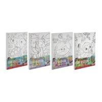 Moxy Платно за оцветяване по номера, с четка и бои, 297 x... - 1