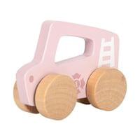 Small Foot Количка за бутане, дървена, розова - 2 Small Foot Количка за бутане, дървена, розова - 2