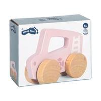 Small Foot Количка за бутане, дървена, розова - 5 Small Foot Количка за бутане, дървена, розова - 5