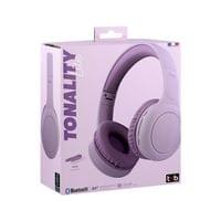 Слушалки TNB Tonality, безжични, USB Type-C, 105 dB, розови - 3