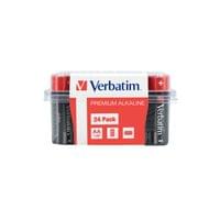 Алкална батерия Verbatim, AA, 1.5 V, 24 броя - 1