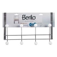 Закачалка за врата Berilo, 6 куки, бяла - 2 Закачалка за врата Berilo, 6 куки, бяла - 2