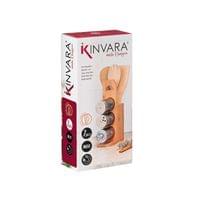 Стойка за подправки Kinvara, бамбукова, 7 части - 2