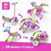 Engino Конструктор Creative Builder, 20 модела за момичета - 8