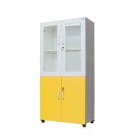 Шкаф RFG, лабораторен, 800 х 400 х 1650 mm, жълто-бял - 2