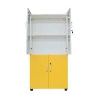 Шкаф RFG, лабораторен, 800 х 400 х 1650 mm, жълто-бял - 4