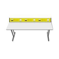 Ученическа маса RFG Flat, лабораторна, над VII клас, 180... - 1