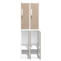 Гардероб RFG, двоен, метален, 900 х 450 х 1850 mm,... - 2