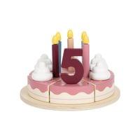 Small Foot Торта за рязане, с цифри и свещи - 6 Small Foot Торта за рязане, с цифри и свещи - 6