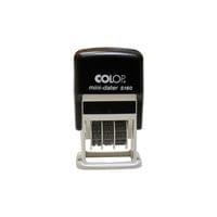 Colop Датник S160/3, с клише и цифри, 4 mm, черен - 1