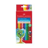 Faber-Castell Акварелни моливи Grip, 12 цвята - 1