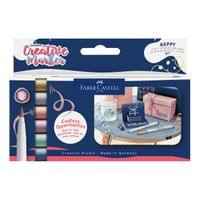 Faber-Castell Маркер-четка Creative Happy Celebration, 6... - 1