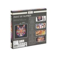 Nassau Рисуване по номера Тигър, 20 х 20 cm - 2