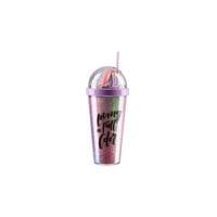 Чаша Takk Lagro 30, със сламка, еднорог, 450 ml, асорти - 2
