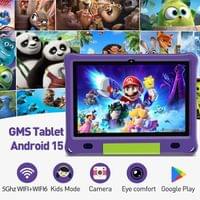 Таблет Pritom E10 Kids, 10.1'', IPS WXGA, 32 GB, 3 GB RAM, Android 15,... - 2