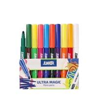 Флумастери Junior Ultra Magic, магически, 10 цвята - 2