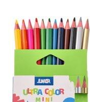 Цветни моливи Junior Ultra Color, мини, 12 цвята - 2