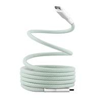 Кабел TNB, USB Type-C към USB Type-C, 1.5 m, зелен - 1