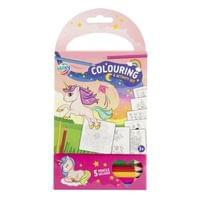 Moxy Книжка за оцветяване и дейности, с 5 молива, за... - 1