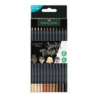 Faber-Castell Цветни моливи Black Edition, телесни... - 1 Faber-Castell Цветни моливи Black Edition, телесни... - 1