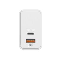 Genius Зарядно за лаптоп PD-65AC, USB Type-C, USB Type-A, 65 W, бяло - 2