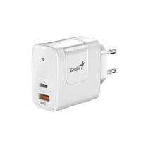 Genius Зарядно за лаптоп PD-65AC, USB Type-C, USB Type-A, 65 W, бяло - 3