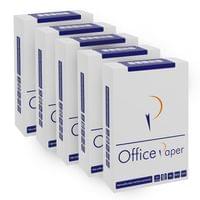 Копирна хартия Office Paper, A4, 80 g/m2, 500 листа, 5 пакета - 1