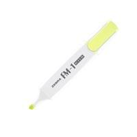 Zebra Текст маркер FM-1 Mild, 3.5 mm, жълт - 1