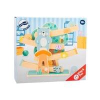 Small Foot Писта с топчета, с животни, дървена - 6