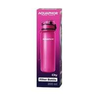Aquaphor Бутилка City, филтрираща, тританова, 500 ml, розова - 2