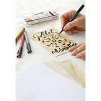 Faber-Castell Маркер Pitt Artist, за калиграфия, 4 цвята... - 2