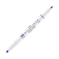 Zebra Текст маркер Mildliner Cool &amp;amp; Refined, двоен, лилав - 1